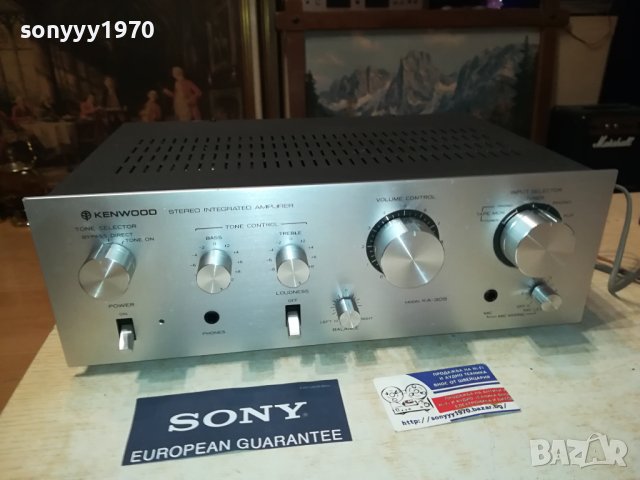 KENWOOD JAPAN AMPLIFIER-ВНОС SWISS 0207231028LNV, снимка 3 - Ресийвъри, усилватели, смесителни пултове - 41418777