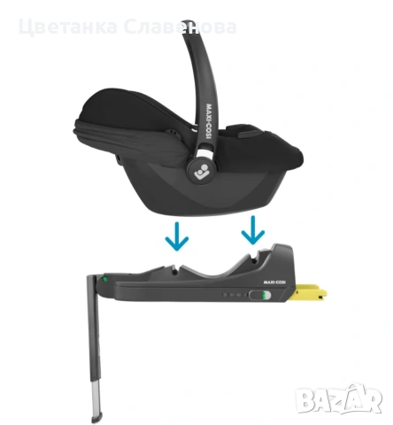 Столче за кола за бебе Maxi-Cosi от 0-12 месеца , 40-75см, 0-12кг, снимка 3 - Столчета за кола и колело - 53166691