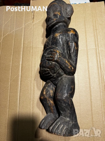 Древна Африканска статуетка, снимка 11 - Антикварни и старинни предмети - 51067213
