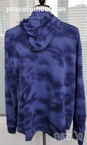 Under Armour Mens Blue Camo Hoodie мъжки спортен суичър размер XXL, снимка 6 - Спортни дрехи, екипи - 52182873