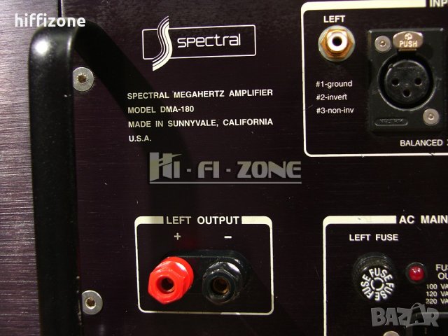  Стъпало Spectral dma 180 , снимка 12 - Ресийвъри, усилватели, смесителни пултове - 34278333