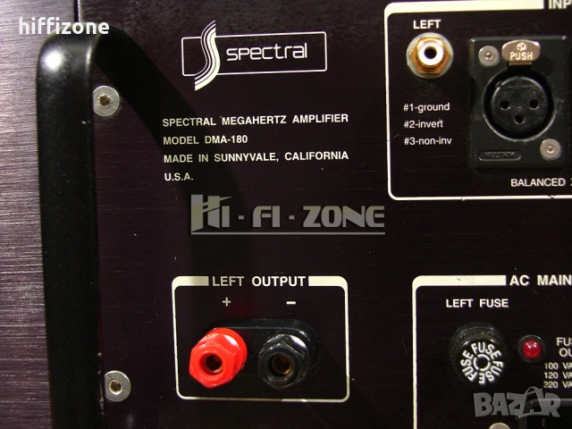  Стъпало Spectral dma 180 , снимка 12 - Ресийвъри, усилватели, смесителни пултове - 53647115