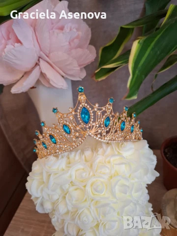 Сватбени Корони-Тиари , снимка 15 - Аксесоари за коса - 51185178