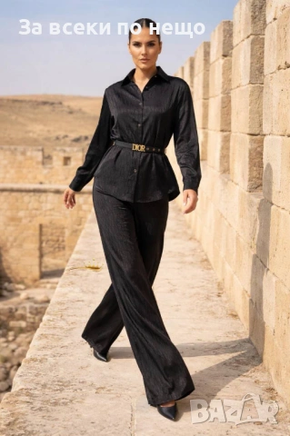 Christian Dior Дамски Черен Комплект Код SK981