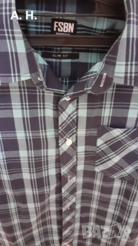 мъжка риза карирана, снимка 2 - Ризи - 53034978