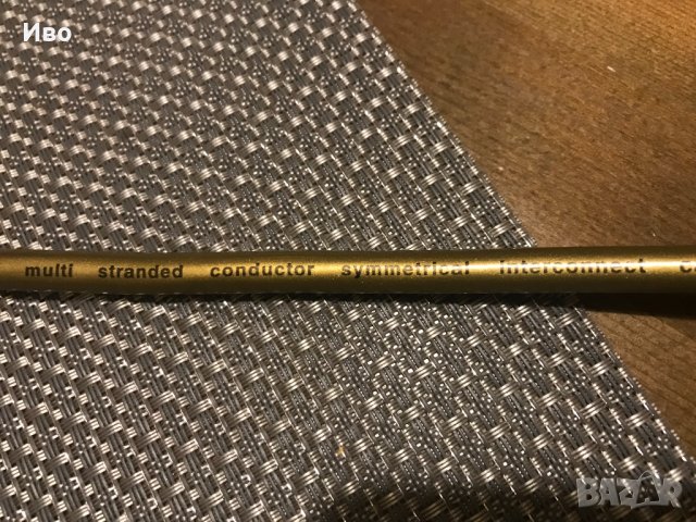 аудио кабел kco-is2-KaCsa OCC monocristal copper muiti standed cоnductor interconnect cable, снимка 4 - Аудиосистеми - 35707373
