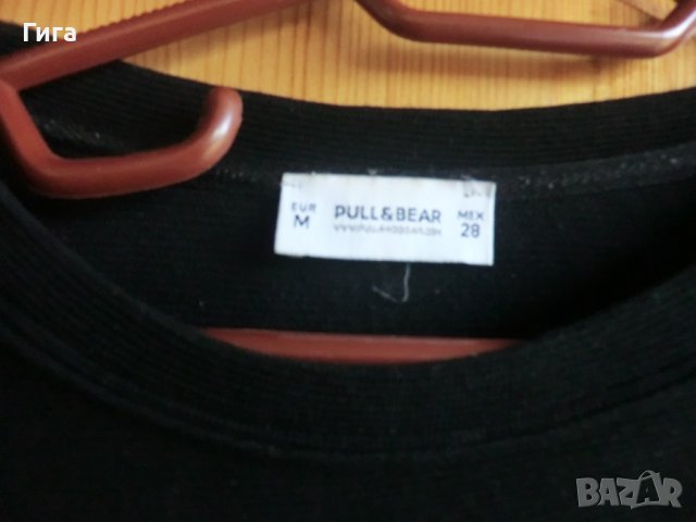 Пуловерче PULL & BEAR с джоб, снимка 4 - Блузи с дълъг ръкав и пуловери - 38727437