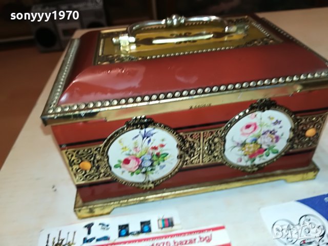 СТАРА КУТИЯ ОТ ФРАНЦИЯ 3105231334, снимка 9 - Антикварни и старинни предмети - 40884766