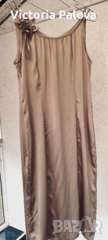 Красива модерна копринена рокля, снимка 13 - Рокли - 41626508