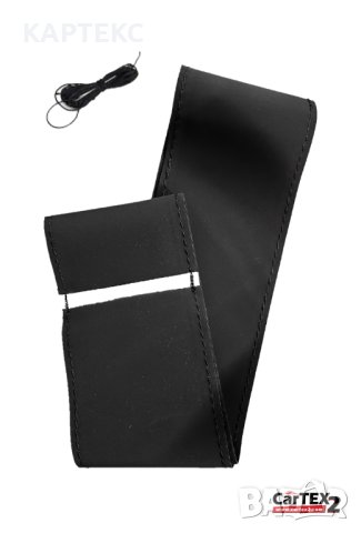 Калъф за волан, шиещ тип Алкантара с мерник, различни цветове, снимка 6 - Аксесоари и консумативи - 38459473