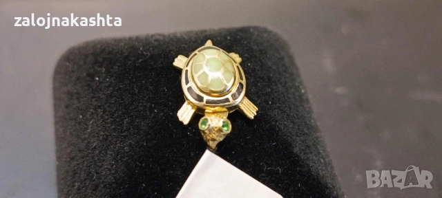 Златна висулка костенурка-2,60гр/14кр