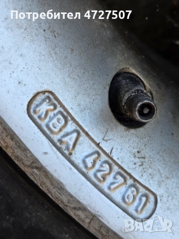 Джанти за рено, снимка 4 - Гуми и джанти - 53656712