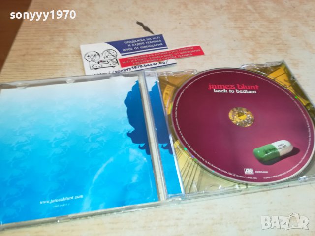 JAMES BLUNT-ORIGINAL CD 1903231312, снимка 2 - CD дискове - 40056815