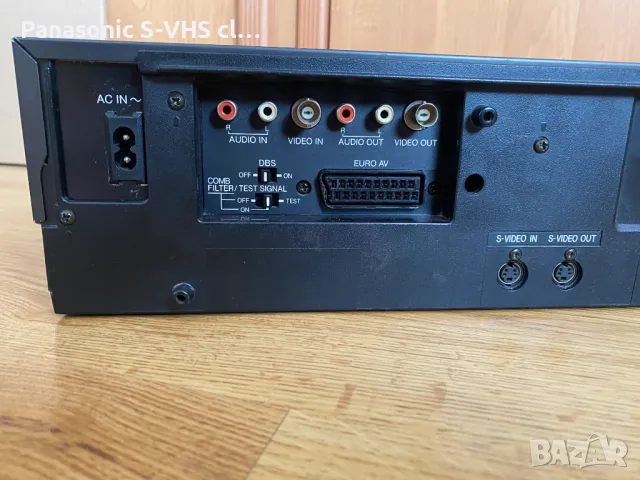 Panasonic S-VHS NV-FS1 HQ ,Hi-Fi stereo , снимка 13 - Плейъри, домашно кино, прожектори - 49698897