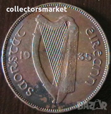 1 пени 1935, Ирландия, снимка 2 - Нумизматика и бонистика - 16252448