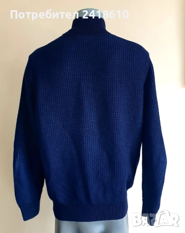 Hugo Boss H - Emaurello Wool / Cotton Knit  Mens Size L  НОВО! ОРИГИНАЛ! Мъжки Вълнен Пуловер!, снимка 12 - Пуловери - 52637919