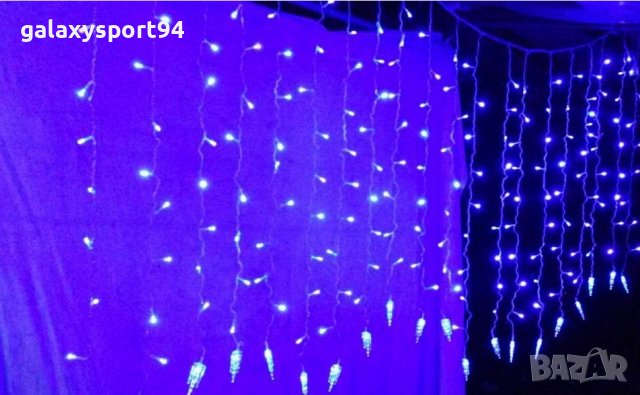 Мини Завеса водопад бял Водопад 2022г Зима ЛЕД модел, снимка 4 - Лед осветление - 38811042