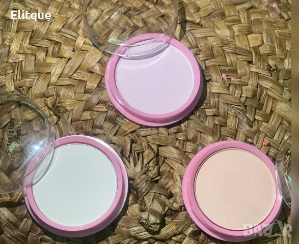 💄 Водоустойчива пудра за лице с козметична гъба