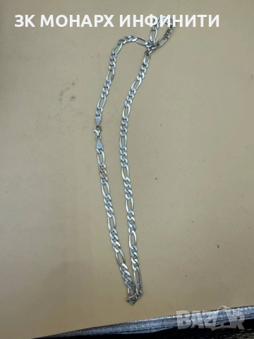 Сребърен ланец /925/, снимка 5 - Колиета, медальони, синджири - 53773117