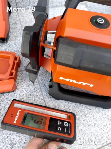 Hilti PR 40 - 22 / Nuron - Ротационен лазерен нивелир, снимка 8 - Други инструменти - 53403675