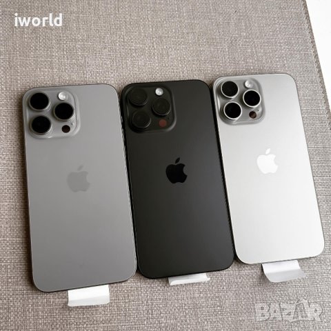 ЧИСТО НОВ❗️НЕАКТИВИРАН❗️256гб iPhone 15 Pro Max ❗Лизинг от 92л/м Natural  / Black Titanium ГАРАНЦИЯ❗