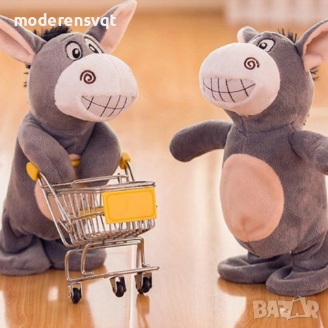 Музикална играчка говорещо магаре, снимка 7 - Плюшени играчки - 51892949