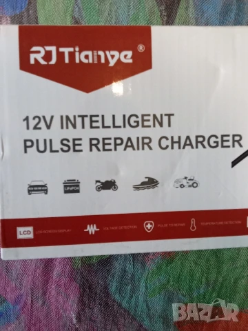 Интелигентно зарядно устройство за акумулатори  на камиони,автомобили, мотоциклети, скутери и други., снимка 3 - Аксесоари и консумативи - 47911102
