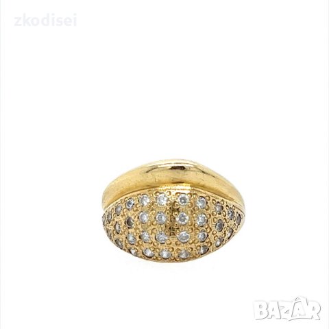 Златен дамски пръстен 5,93гр. размер:53 14кр. проба:585 модел:22166-6