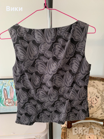 Дамски топ в размер 38, подходящ за S-M, снимка 8 - Корсети, бюстиета, топове - 44927004