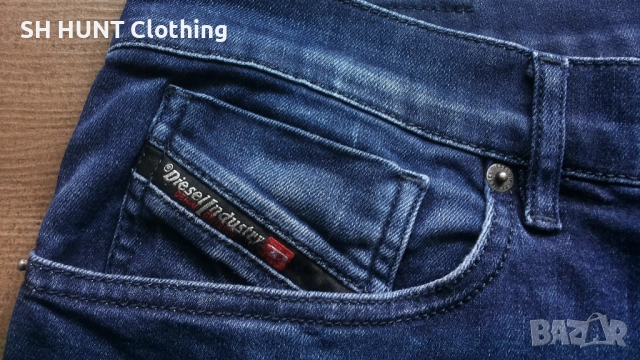 DIESEL D-FINING Tapered Stretch Jeans Размер W34 L32 мъжки еластични дънки 54-66, снимка 10 - Дънки - 52226739