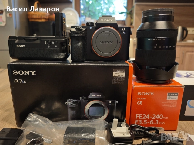 Фото апарат SONY A7S2 с обектив SONY F3.5-6.3 FE24 -240 и вертикален грип SONY VG-C2EM , снимка 9 - Фотоапарати - 51989262