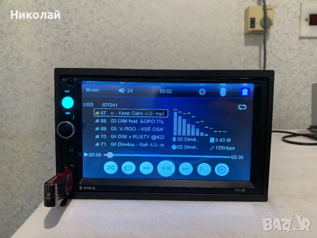 Авто мултимедия 7 инча, снимка 2 - Аксесоари и консумативи - 53466138