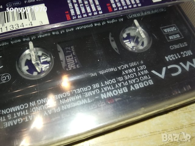 Bobby Brown ‎– Two Can Play That Game нова лицензна касета-NEW ORIGINAL TAE 0702241117, снимка 18 - Аудио касети - 44175439