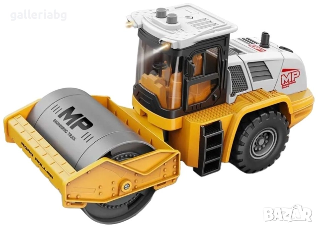 Детски валяк 1:16 със звук и светлини – строителна машина, снимка 2 - Коли, камиони, мотори, писти - 52304017