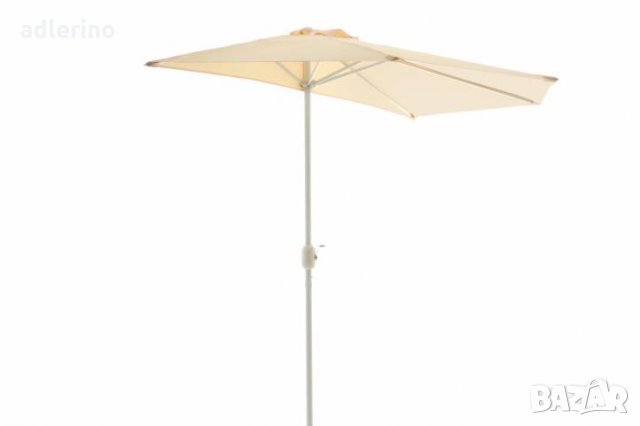 Чадър за тераса и балкон, половин чадър, козирка - цвят пясък в Градински  мебели, декорация в гр. Айтос - ID34165320 — Bazar.bg