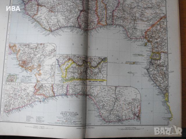 Stielers HAND-ATLAS.  Gotha: Justus Perthes, 1909., снимка 5 - Енциклопедии, справочници - 41312376