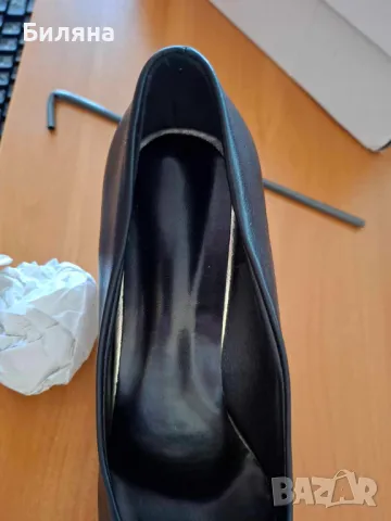 Черни, класически обувки, снимка 5 - Дамски ежедневни обувки - 49629675