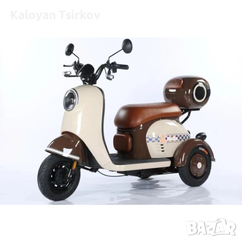 Електрическа триколка М1, снимка 5 - Велосипеди - 52398826