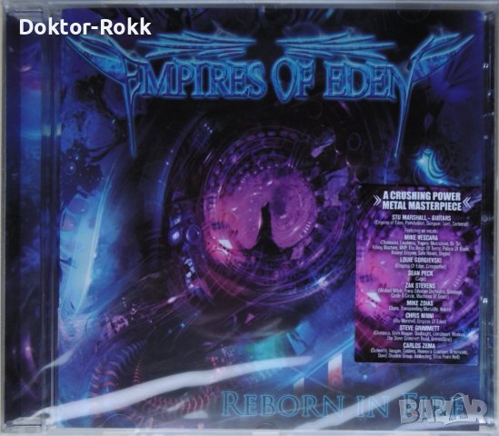 Empires Of Eden – Reborn In Fire (2010, CD), снимка 1 - CD дискове - 39650600