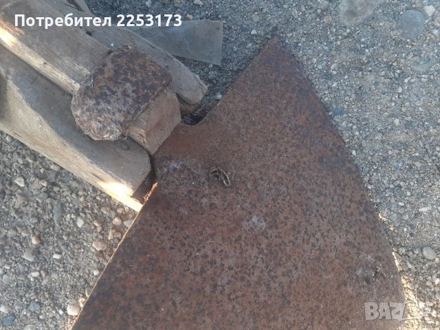 Старо рало дърво и метал, снимка 4 - Декорация за дома - 41337110