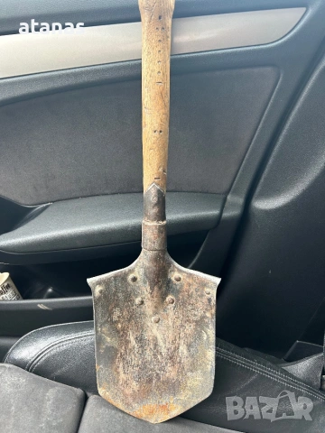 Стара военна лопата, снимка 2 - Антикварни и старинни предмети - 53722422