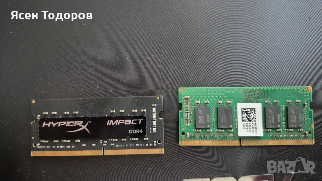 Продавам 2 бр. x 8 GB  RAM DDR4 , снимка 3 - Части за лаптопи - 56138311