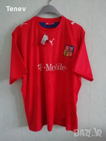Чехия оригинална нова футболна тениска фланелка Czech Republic Puma от Световното 2006 XL 