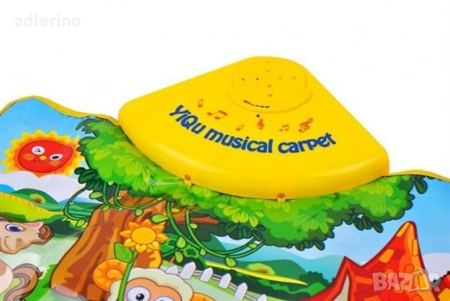 Детска игра Учебна подложка Ферма, детска интерактивна постелка, образователно килимче за деца, снимка 2 - Детски матраци - 35739026