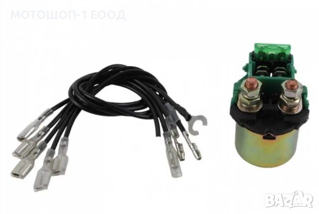 Ново Стартерно Реле Шалтер за KLF220 Bayou VN1500 Vulcan Ninja GPZ 500, снимка 2 - Части - 52131143