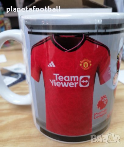 Манчестър Юнайтед Нова Уникална Фен Чаша с Ваше Име и Номер!2023 Manchester United!  , снимка 2 - Фен артикули - 6602709