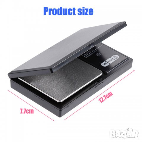 Везна, Джобно кантарче, мини джобна електронна везна, Бижутерска малка златарска везна,Точност 500г, снимка 7 - Друга електроника - 25296635