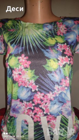 цветна блузка, снимка 2 - Тениски - 41937634
