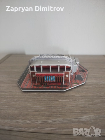 3D Пъзел стадион на футболни отбори 15см, снимка 10 - Игри и пъзели - 52813452