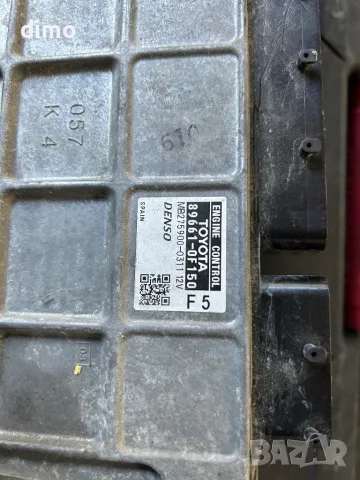 компютър за Toyota Verso 2.0 D4D 126кс 89661-0F150 DENSO MB275900-0311, снимка 2 - Части - 47608557